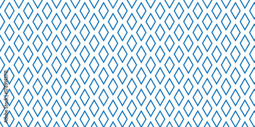simple blue outline rhombus pattern for banner poster background.