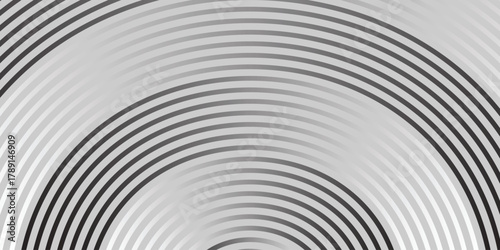 Fototapeta Naklejka Na Ścianę i Meble -  simple gradient line circular line pattern for banner poster background.