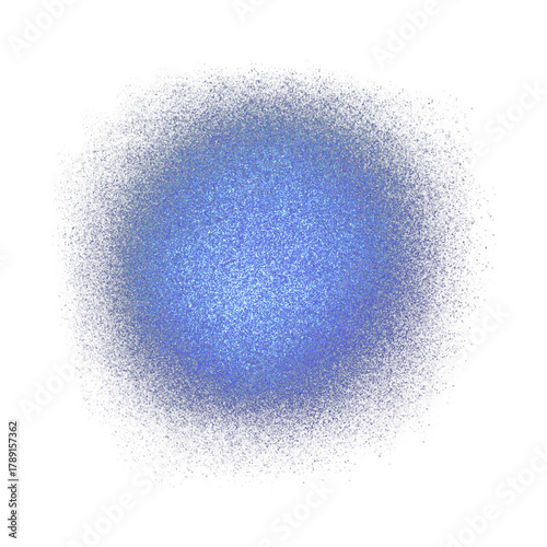 Abstract Blue Shimmer Dust Effect Overlay