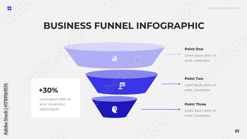 Business Funnel Infographic