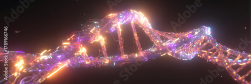 Digital DNA Helix