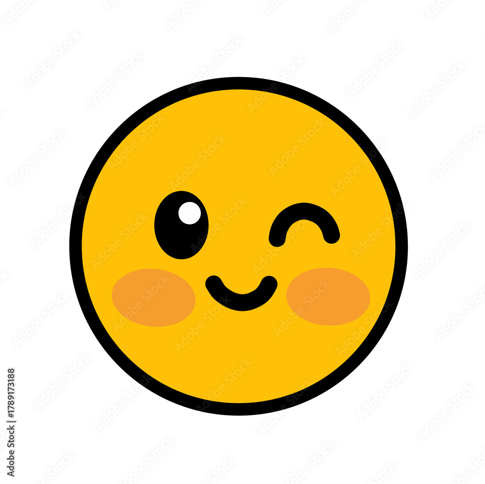 Fototapeta premium smiley face icon