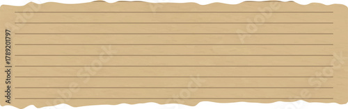 torn note paper