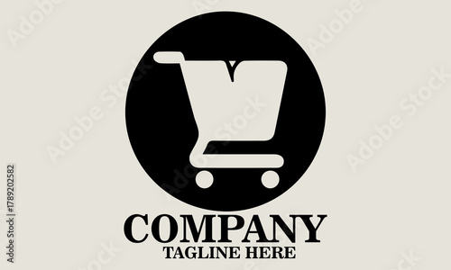 Buy nothing day illustration with shopping cart and sale tag. vector graphic of buy nothing day good for buy nothing day celebration vector illustartion