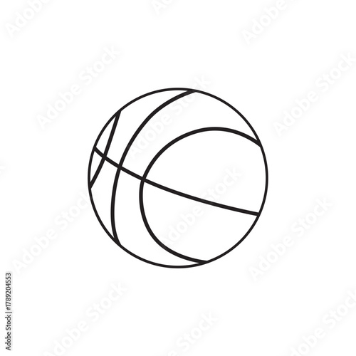 Basketball Outline
