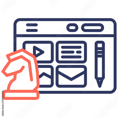 Content Strategy Icon