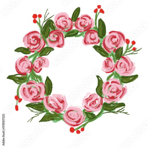 Wraeth of roses
