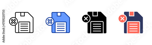 Memory Failure icon sheet multiple style collection