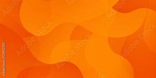 Modern colorful orange curve background abstract simple modern