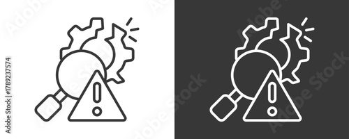 Quality Control Icon Set Vector Collection Isolated In Black And White