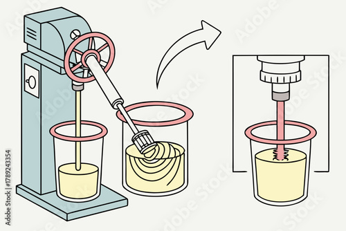 Homogenizer Emulsifier for Uniform Mixing and Stable Emulsions in Syrups, Creams, Lotions