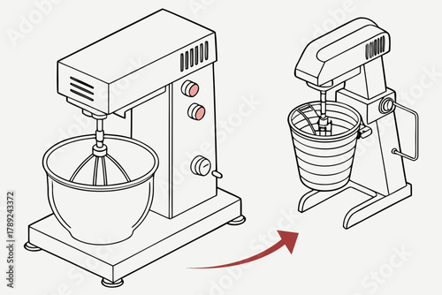 Planetary Mixer for Uniform Viscous Creams and Gels Mixing with Smooth Texture