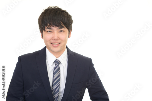 スーツ姿のビジネスマン