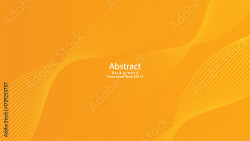 Gradient Yellow Gradient Background. Modern creative trendy design in vector illustration