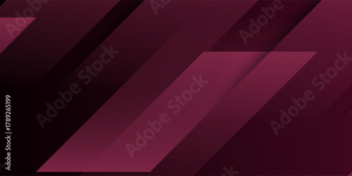Abstract maroon geometric background with diagonal layered shapes. Suit for banner, web, brochure, pamflet and presentation