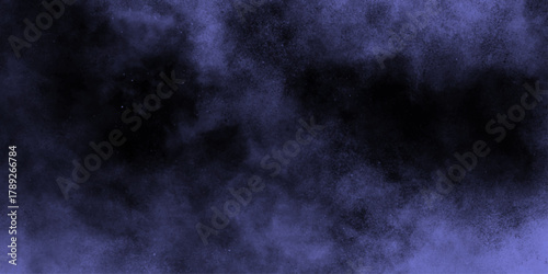 Tableau sur toile Abstract blue paint color