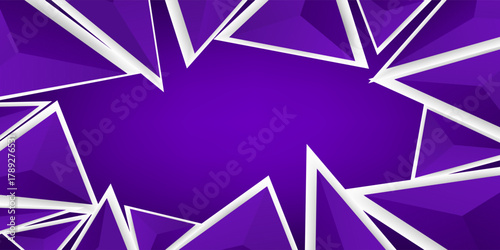 Purple abstract template for card or banner. Used to decorate advertisements, publications, Eps10 vector