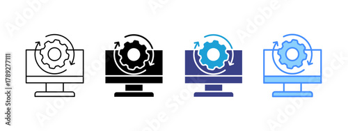  Recovery   icon set multiple style collection