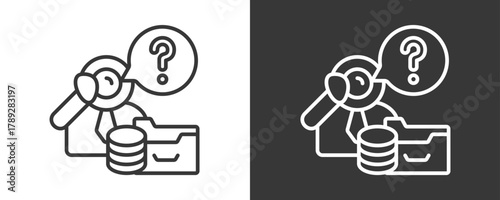 Predictive Icon Set Multiple Style Collection