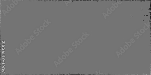 Abstract textured background with a distressed grunge border in shades of gray