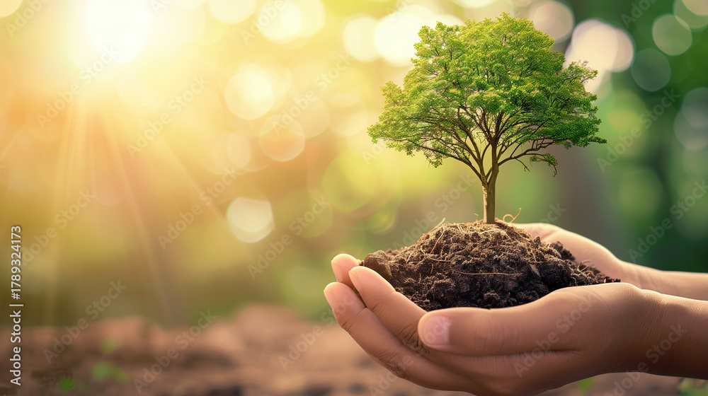 Fototapeta premium The New Ethos of Business: Integrating Carbon Reduction into Company Values.