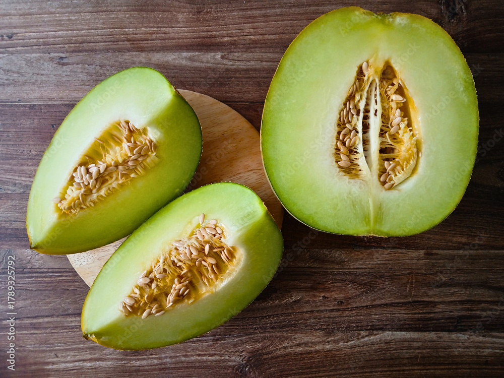 custom made wallpaper toronto digitalhalf of ripe melon