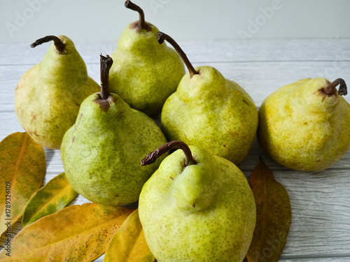 Wallpaper Mural pears on the table Torontodigital.ca