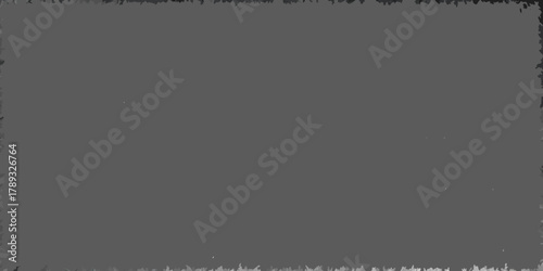Abstract textured background with a distressed grunge border in shades of gray and charcoal