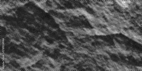 Black and White Crumpled Paper Texture Background. Modern creative trendy design in vector illustration