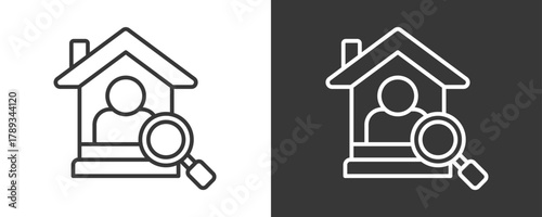 Recruitment Icon Set Vector Collection Isolated In Black And White