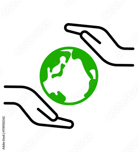 地球・環境・エコ・エコロジーに関するアイコン11