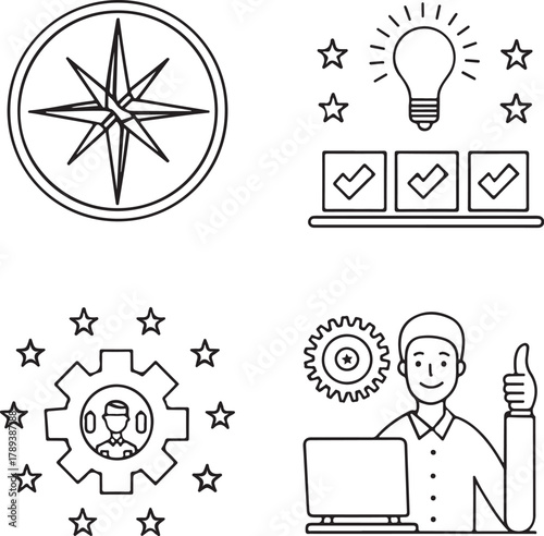 Business Concepts Strategy, Ideas, Success, Teamwork