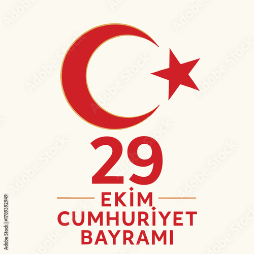 29 Ekim Cumhuriyet with Turkish National Pride 