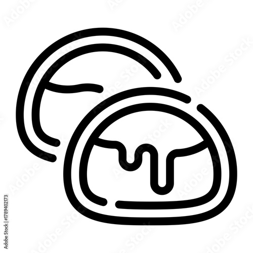 mochi line icon
