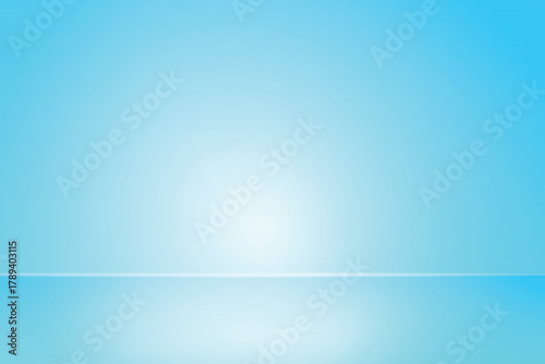 Clean light blue gradient background simple studio backdrop for product photography modern design for presentations and graphic design projects EPS vector