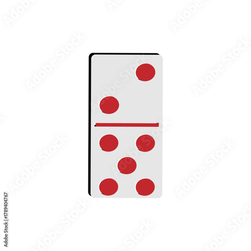 domino card icons two and five