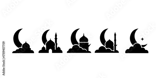 A detailed silhouette of a majestic stag with large antlers standing alone isolated on a white background isolated on white background isolated on transparent background