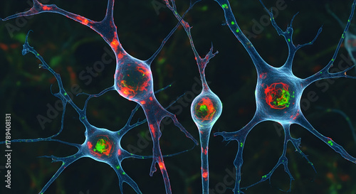 Neurons with tangled tau proteins illustrating tauopathys impact on brain function 33690299 1