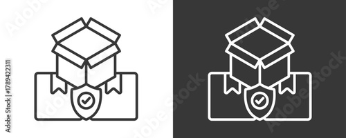 Product Icon Set Vector Collection Isolated In Black And White