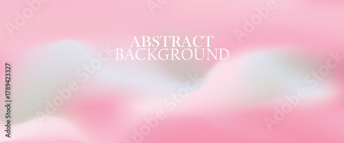 Abstract soft cloud background in pastel gradients. An abstract horizontal template for business banners, formal backgrounds, prestigious vouchers, and luxury invitations. EPS10.