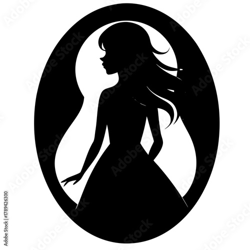 pregnant woman silhouette