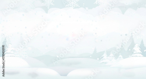 Latar belakang musim dingin dan salju