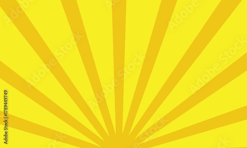 abstract yellow background. concept of super, sale, background, pattern, ray of light, beam, backdrop, two color vector illustration