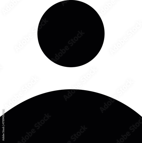 Flat Style Male Icon