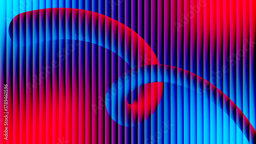 Abstract background with vibrant red and blue hues, creating a dynamic and modern design element