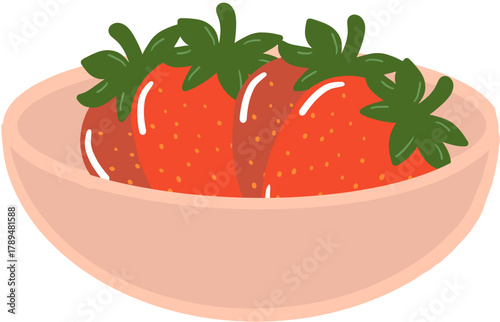 strawberry and cream