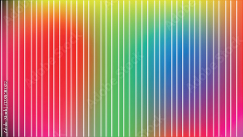 Stripes rainbow gradient background