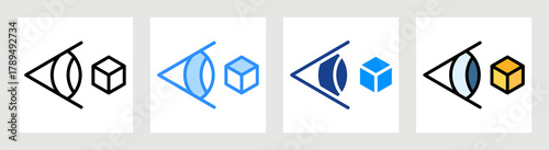 Viewpoint Icon Collection Set Multiple Style