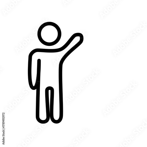 Teamwork and management line icons collection. Vector illustration