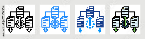 Prioritization Icon Collection Set Multiple Style